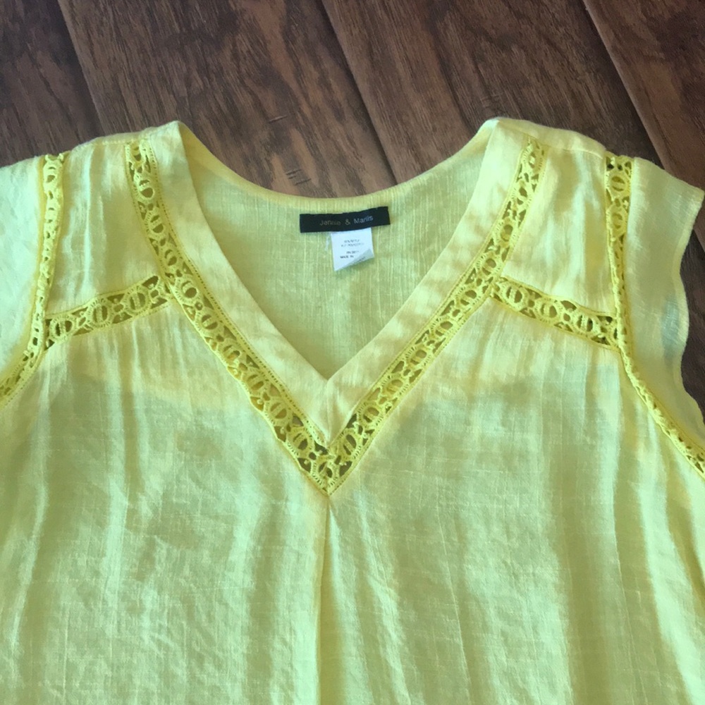 Ladies yellow spring top - Picture 2 of 3